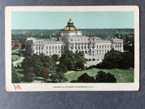 Library Of Congress Washington DC Litho Postcard H1252082649