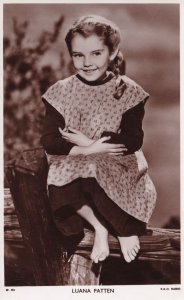 Luana Patten Disney Hollywood Child Star Picturegoer Postcard