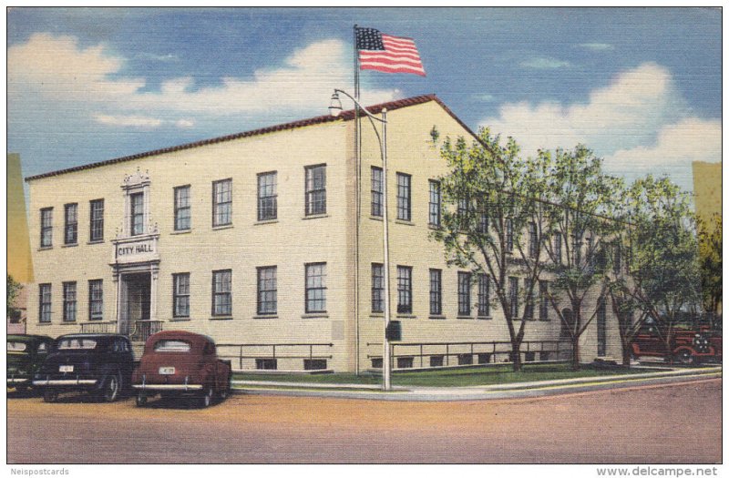 City Hall (Exterior), HOBBS, New Mexico, 1930-1940s