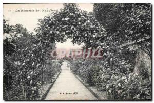 Old Postcard The Rose Garden of Hay (Seine)