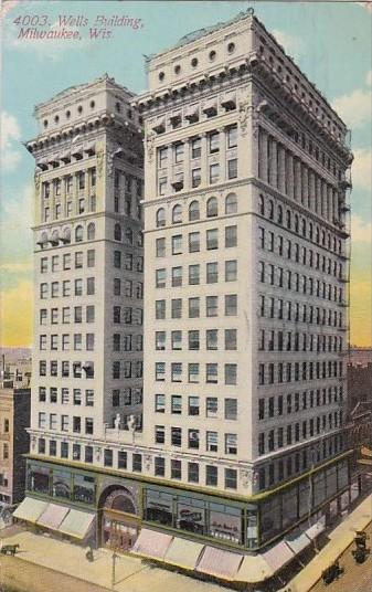 Wells Building Milwaukee Wisconsin 1911