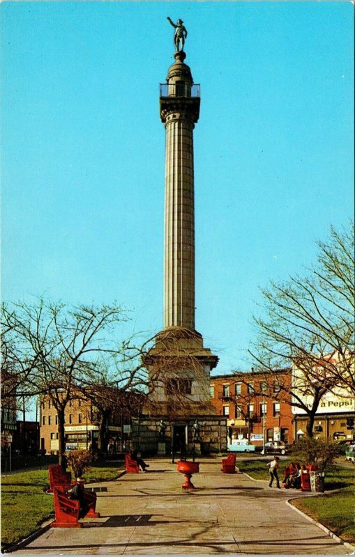 Trenton Battle Monument Mercer County New Jersey NJ Postcard Koppel VTG UNP 