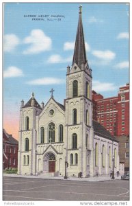 Sacred Heart Church, Peoria, Illinois 1930-40s