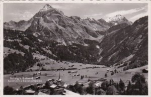 Switzerland Gstaad Spilzhorn und Sanetschpass Real Photo