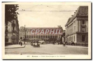 Postcard Old Palace St. George Rennes and Sciences