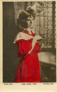 Miss Mabel Love red dress