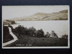 Staffordshire LEEK Rudyard Lake - Old RP Postcard