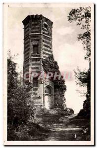 Montfort l & # 39amaury Modern Postcard The tower & # 39Anne Brittany