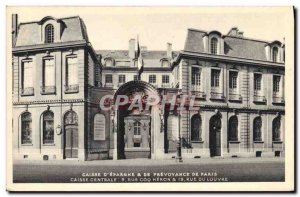 Postcard Modern Caisse D & # 39Epargne From Prevoyance From Paris Caisse Cent...