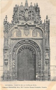 Lot 54 spain granada cathedral door of the royal chapel