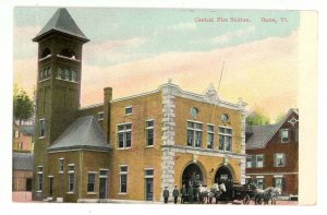 VT - Barre. Central Fire Station & Apparatus