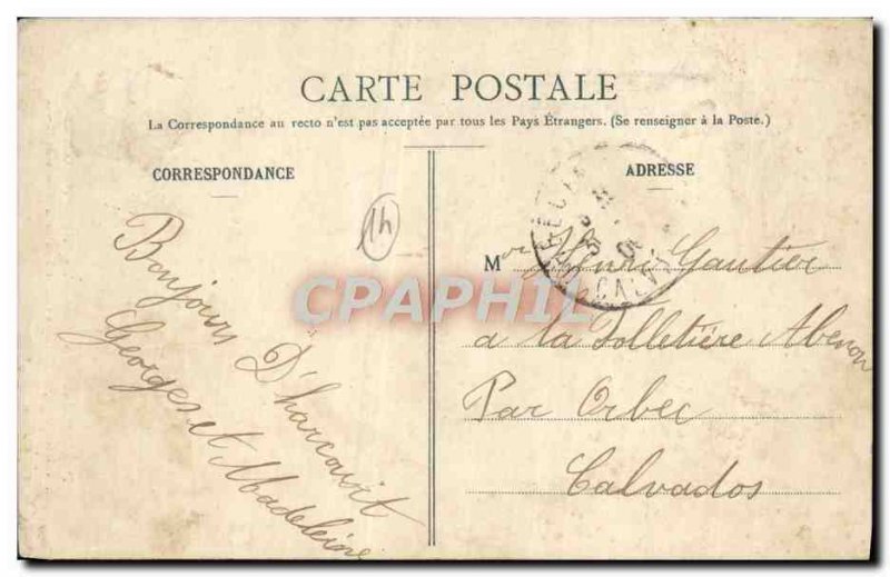 Postcard Old Thury Harcourt St Martin of Le Chalet Bleu Sailen Boucle of & # ...