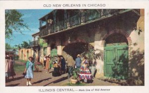 Illinois Chicago Old New Orleans In Chicago Illinois Central Main Line Of Mid...