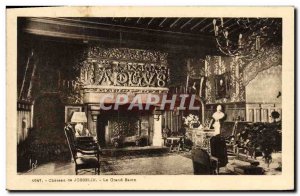 Old Postcard Chateau de Josselin The Grand Salon