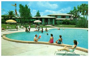 Ponce De Leon Motor Lodge St Augustine Florida Postcard