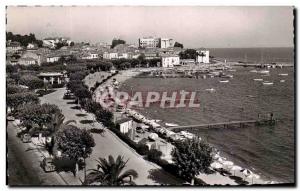 Old Postcard Sainte Maxime La Plage City and promenade