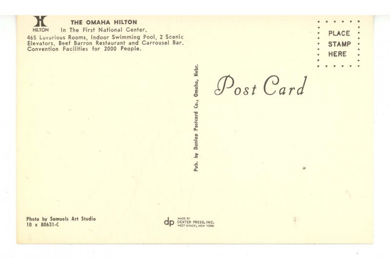NE - Omaha. The Omaha Hilton