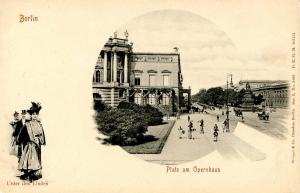 Germany - Berlin. Platz am Opernhause