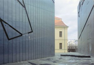 Judisches Museum Courtyard Berlin German Postcard