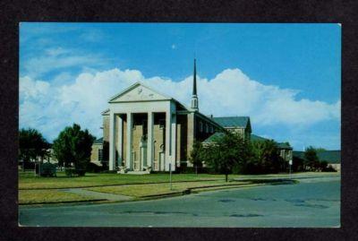 TX University Pk Methodist Church DALLAS TEXAS Postcard