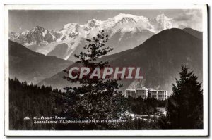 Postcard Old Assy Passy Sancellemoz and Mont Blanc