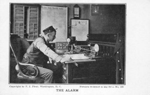 THE ALARM FIRE FIGHTING SERIES WASHINGTON DC NO. 109 POSTCARD (1906)