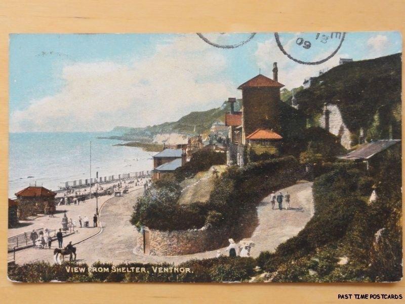 c1909 - View from Shelter - Ventnor