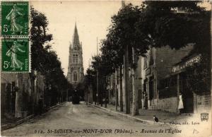 CPA St-DIDIER-au-MONT-d'OR - Avenue de l'Église (572950)