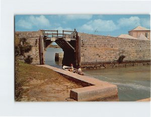 Postcard Somerset Bridge, Bermuda, British Overseas Territory