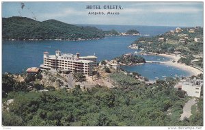 Aerial view,  Hotel Caleta,  Acapulco,  Mexico,    PU_40-60s