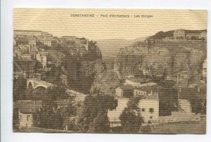 425836 ALGERIA CONSTANTINE El-Kantara bridge Vintage postcard