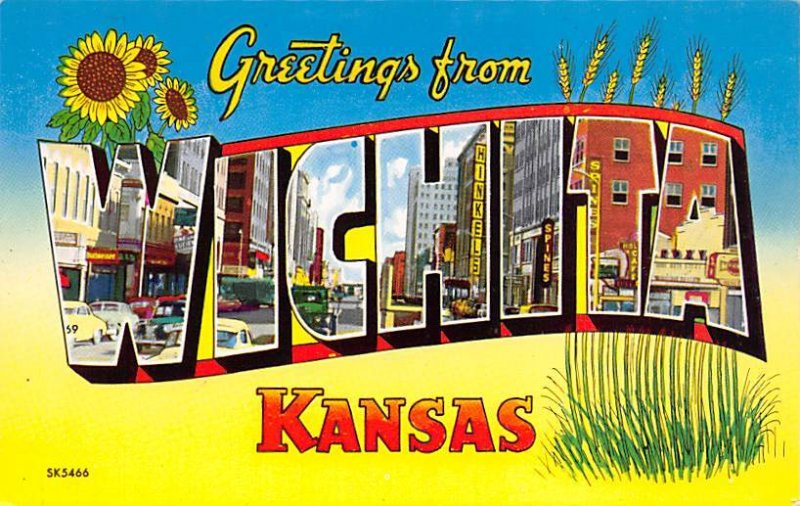 Greetings from Wichita, Kansas, USA  