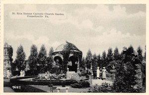 St. Rita Roman Catholic Church Garden Connellsville, Pennsylvania PA  