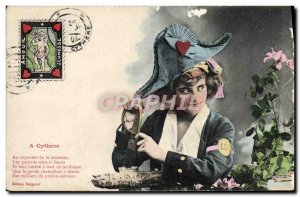 Old Postcard Fantaisie To Cythera Love Heart Youth Card