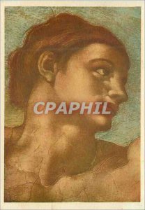 Postcard Modern Roma Testa di Adamo (particolare dell uomo della creazione) M...