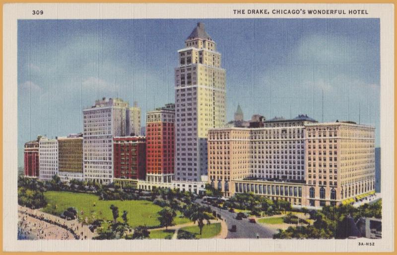 Chicago, Ill., The Drake, Chicago's Wonderful Hotel - 