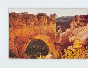 Postcard Natural Bridge, Bryce Canyon National Park, Utah