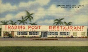 Trading Post, Homestead, Florida, USA Restaurants, Diners Unused 