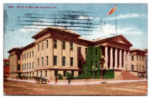 1909 The US Mint, San Francisco, CA Postcard