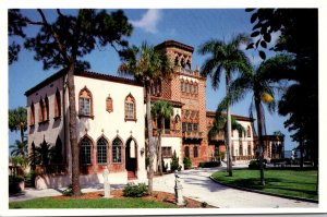 Florida Sarasota John and Mable Ringling Museum Of Art Ca'dZan East Facade