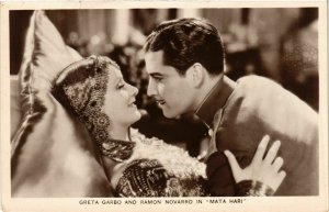 CPA AK Greta Garbo en Ramon Navarro FILM STARS (816166)