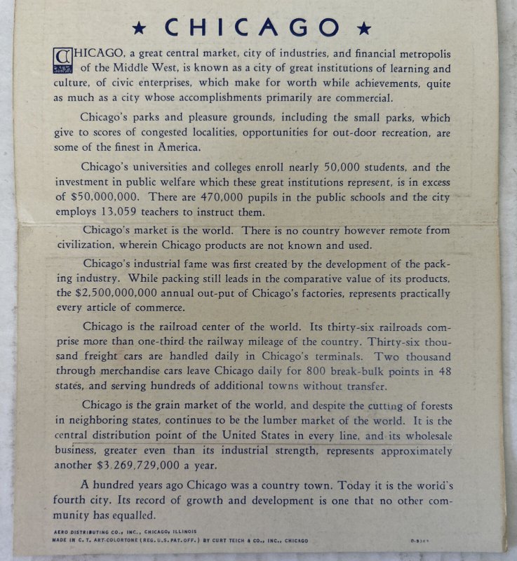 Scenes in Chicago Parks 16 Postcard Souvenir Folder