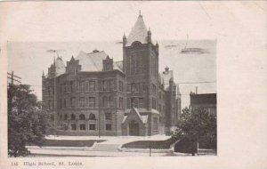 Missouri Saint Louis High School 1906