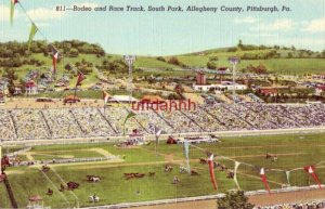 RODEO AND RACETRACK, SOUTH PARK, ALLEGHENY COUNTY, PITTSBURGH, PA