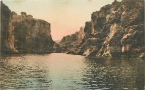 Postcard 1920s Arizona Beautiful Canon Lake hand colored Albertype AZ24-3697