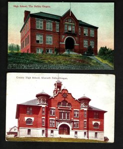 J12  Oregon, Klamath Falls  County High School, The Dalles High School, Unused