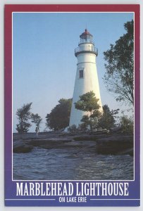 Marblehead Lighthouse~Marblehead Ohio~State Park~On Lake Erie~Continental PC 