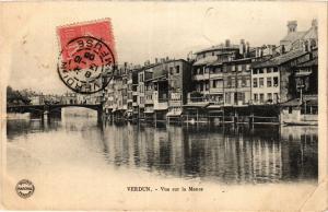 CPA VERDUN - Vue sur la Meuse (432653)