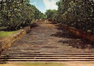 BR99337 stone stairway mihintale   sri lanka ceylon