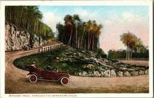 The Mohawk Trail Through the Berkshire Hills Automobile Vintage Postcard X40